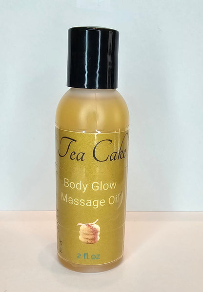 Tea Cake - Body Glow Massage Oil 2 fl oz