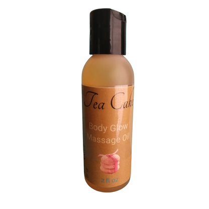 Tea Cake - Body Glow Massage Oil 2 fl oz