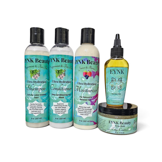 Beauty Bae Bundle | Complete Natural Hair Care Set