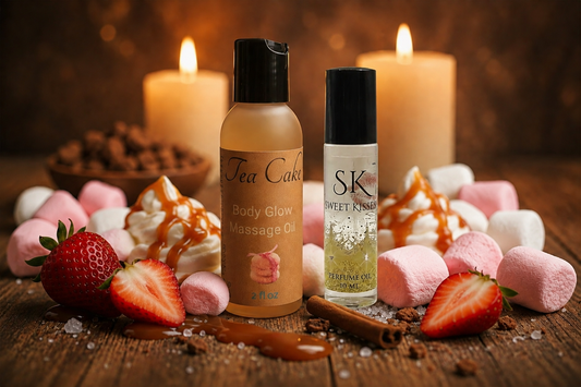 Tea Cake & Sweet Kisses Gift Set | Gourmand Beauty Duo